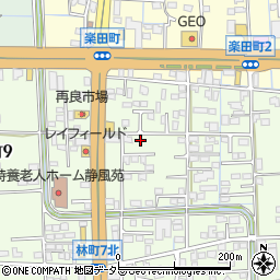 岐阜県大垣市林町7丁目858周辺の地図