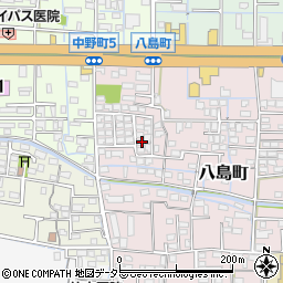 岐阜県大垣市八島町2598-32周辺の地図