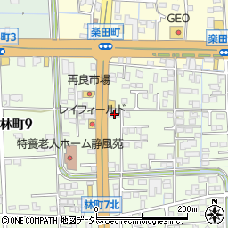 岐阜県大垣市林町7丁目838周辺の地図