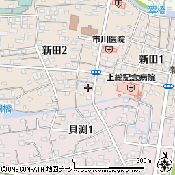木更津新田郵便局 ＡＴＭ周辺の地図