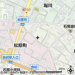 神奈川県秦野市堀西136周辺の地図