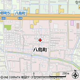 岐阜県大垣市八島町44周辺の地図