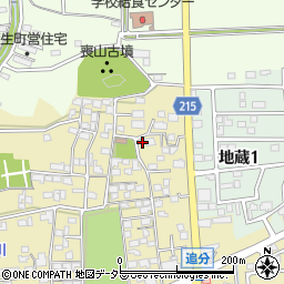 岐阜県不破郡垂井町1974周辺の地図