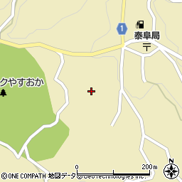長野県下伊那郡泰阜村3338周辺の地図