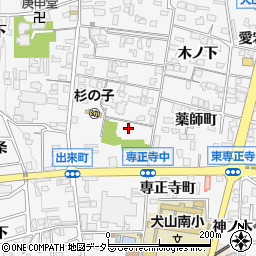 〒484-0084 愛知県犬山市南古券の地図