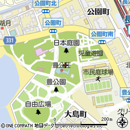 国民宿舎豊公荘（長浜太閤温泉）周辺の地図