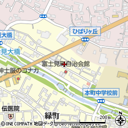 神奈川県秦野市富士見町4-9周辺の地図