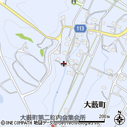 岐阜県多治見市大薮町1864周辺の地図