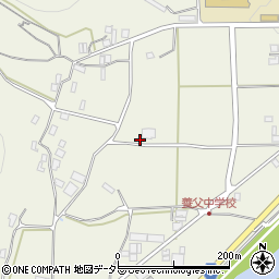 兵庫県養父市十二所611周辺の地図