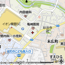神奈川県秦野市入船町2周辺の地図