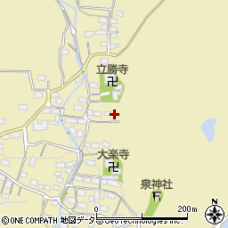 滋賀県米原市大清水1111周辺の地図