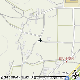 兵庫県養父市十二所612周辺の地図