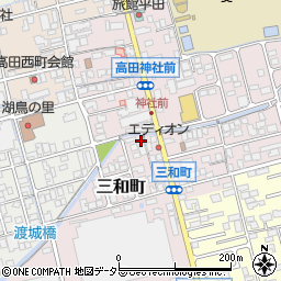 滋賀県長浜市三和町3-24周辺の地図