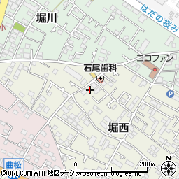 神奈川県秦野市堀西69-32周辺の地図