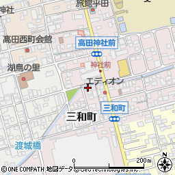 滋賀県長浜市三和町3-1周辺の地図