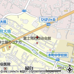 神奈川県秦野市富士見町4-16周辺の地図