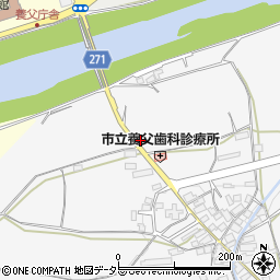 兵庫県養父市上野356周辺の地図