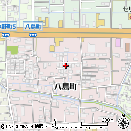 岐阜県大垣市八島町43周辺の地図