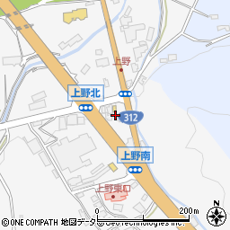 兵庫県養父市上野1150周辺の地図