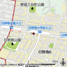 港南つつじケ丘自治会館周辺の地図