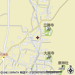 滋賀県米原市大清水1119周辺の地図