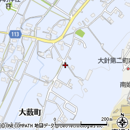 岐阜県多治見市大薮町1618-3周辺の地図