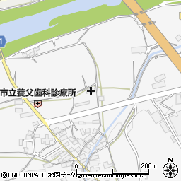 兵庫県養父市上野372周辺の地図