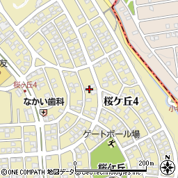 岐阜県可児市桜ケ丘4丁目周辺の地図