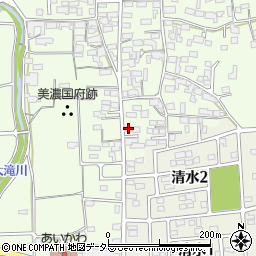 岐阜県不破郡垂井町府中1857-1周辺の地図