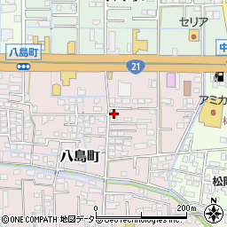 岐阜県大垣市八島町2520周辺の地図