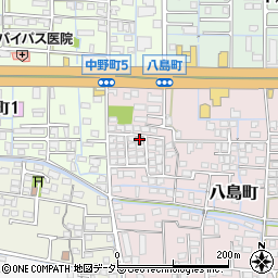 岐阜県大垣市八島町2598-27周辺の地図