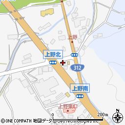 兵庫県養父市上野1021周辺の地図