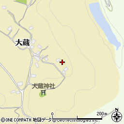 千葉県市原市大蔵189周辺の地図