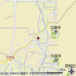 滋賀県米原市大清水193周辺の地図