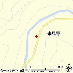鳥取県八頭郡若桜町来見野623周辺の地図