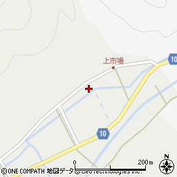 兵庫県朝来市和田山町市場527周辺の地図