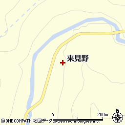 鳥取県八頭郡若桜町来見野697周辺の地図