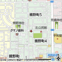 岐阜県大垣市熊野町4丁目68周辺の地図