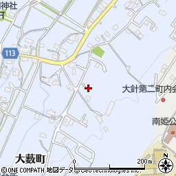 岐阜県多治見市大薮町1627-17周辺の地図