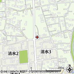 岐阜県不破郡垂井町府中1634周辺の地図