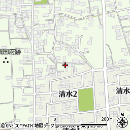 岐阜県不破郡垂井町府中1845周辺の地図