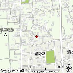 岐阜県不破郡垂井町府中1845-12周辺の地図