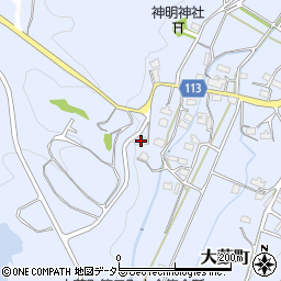 岐阜県多治見市大薮町1853周辺の地図
