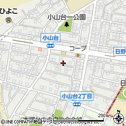 神奈川県横浜市栄区小山台周辺の地図