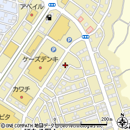 千葉県木更津市ほたる野周辺の地図