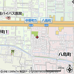 岐阜県大垣市八島町2598-28周辺の地図