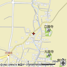 滋賀県米原市大清水194周辺の地図