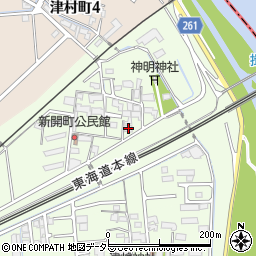 岐阜県大垣市新開町1274周辺の地図