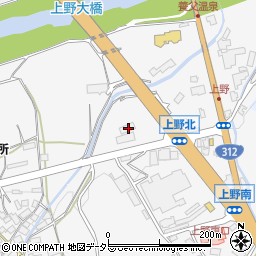 兵庫県養父市上野973周辺の地図