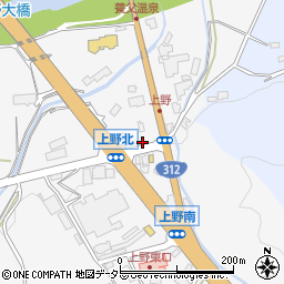 兵庫県養父市上野1141周辺の地図